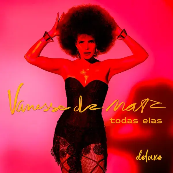 Capa do Album Todas Elas com Vanessa da Mata e o TItulo do Album em Texto